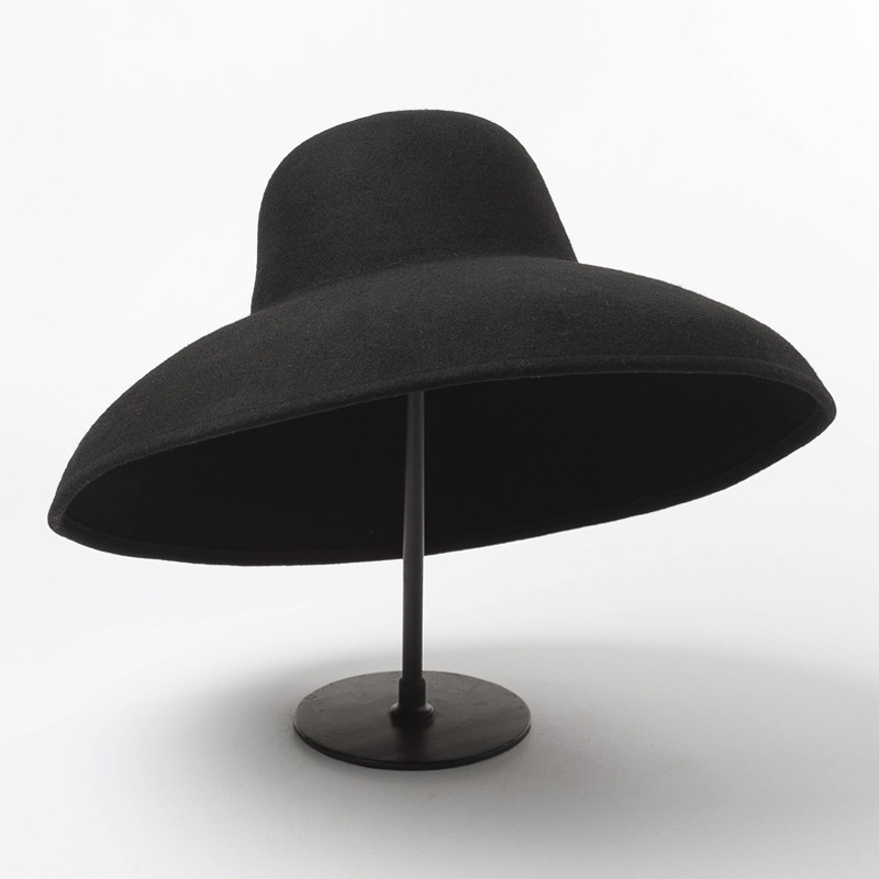 Classical Big Wide Brim Wool F - Fedora Hat Wool 리뷰 및 가격