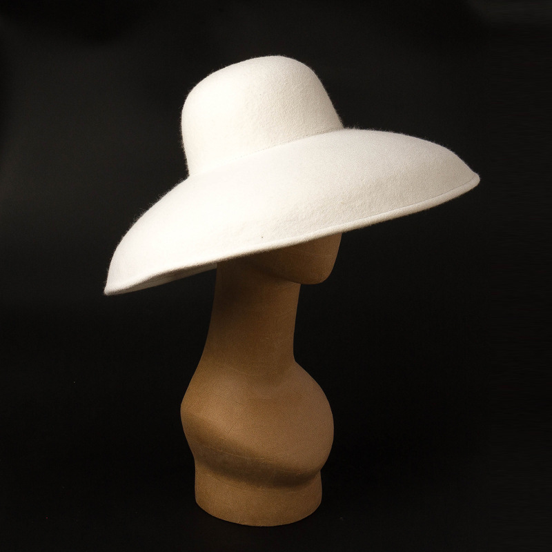Classical Big Wide Brim Wool F - Fedora Hat Wool 리뷰 및 가격