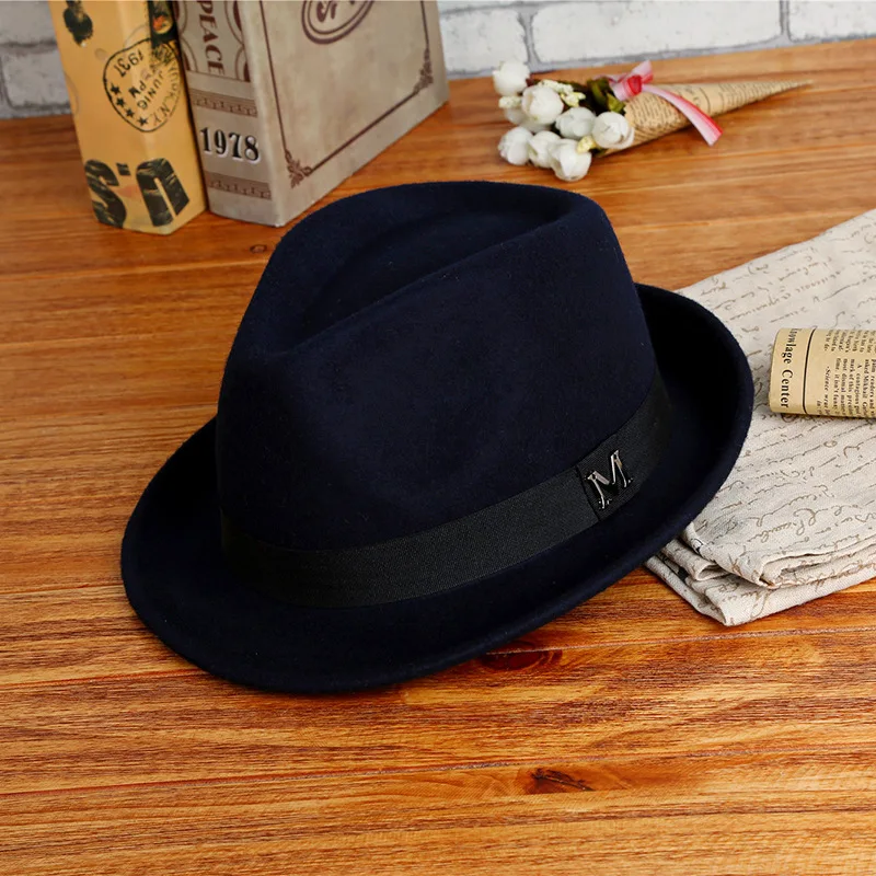 2025 Men Winter Thick Warm Fel - Fedora Hat Wool 리뷰 및 가격