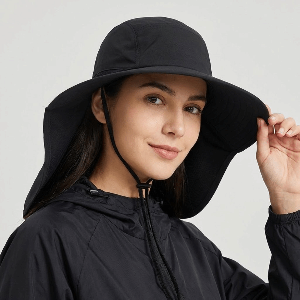 Fashion Wide Brim Outdoor Sun  - Bucket Hat Cotton 리뷰 및 가격