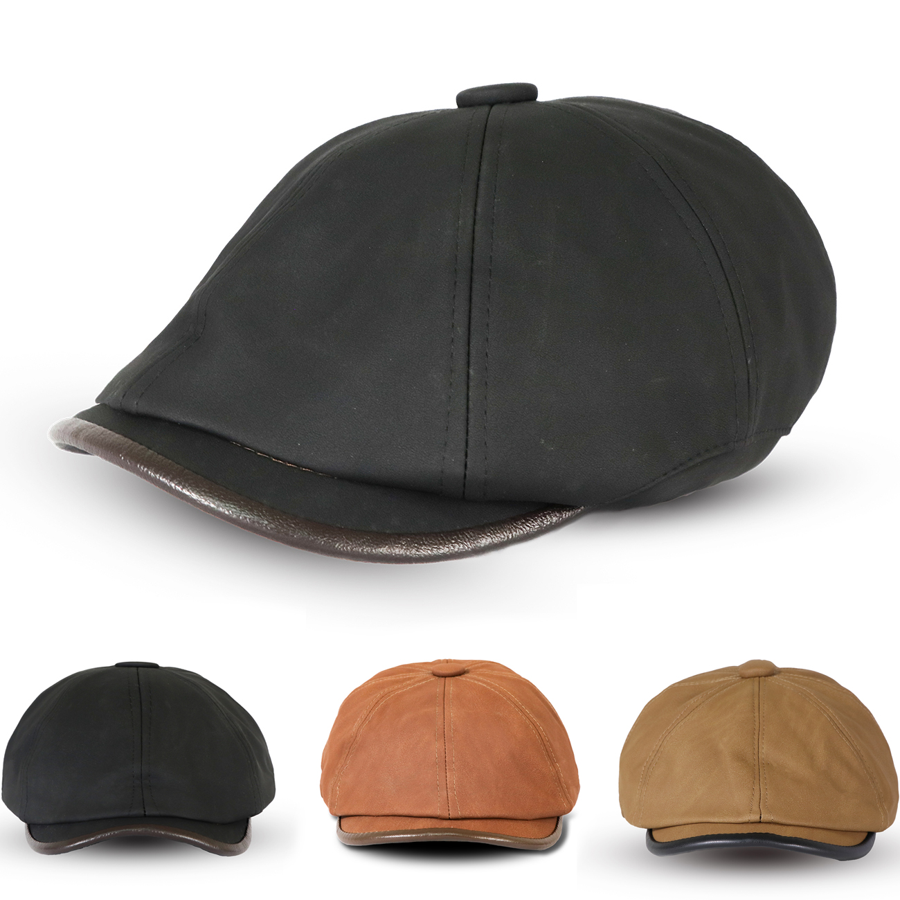 Men's Octagonal Newsboy Hat Wa - Newsboy Cap Ivy 리뷰 및 가격