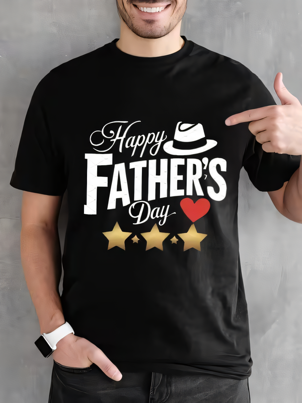 Happy Father's Day Men's Black - Dad Hat Cotton 리뷰 및 가격