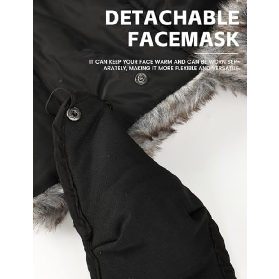 Buauty Fur Trapper Hat for Men - Trapper Hat Ear Flap 리뷰 및 가격