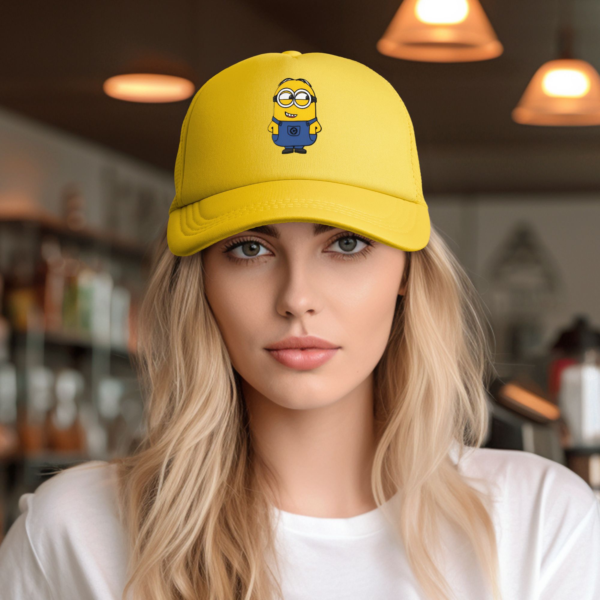 Cooling Breathable Minions Cha - Trucker Cap Mesh 리뷰 및 가격