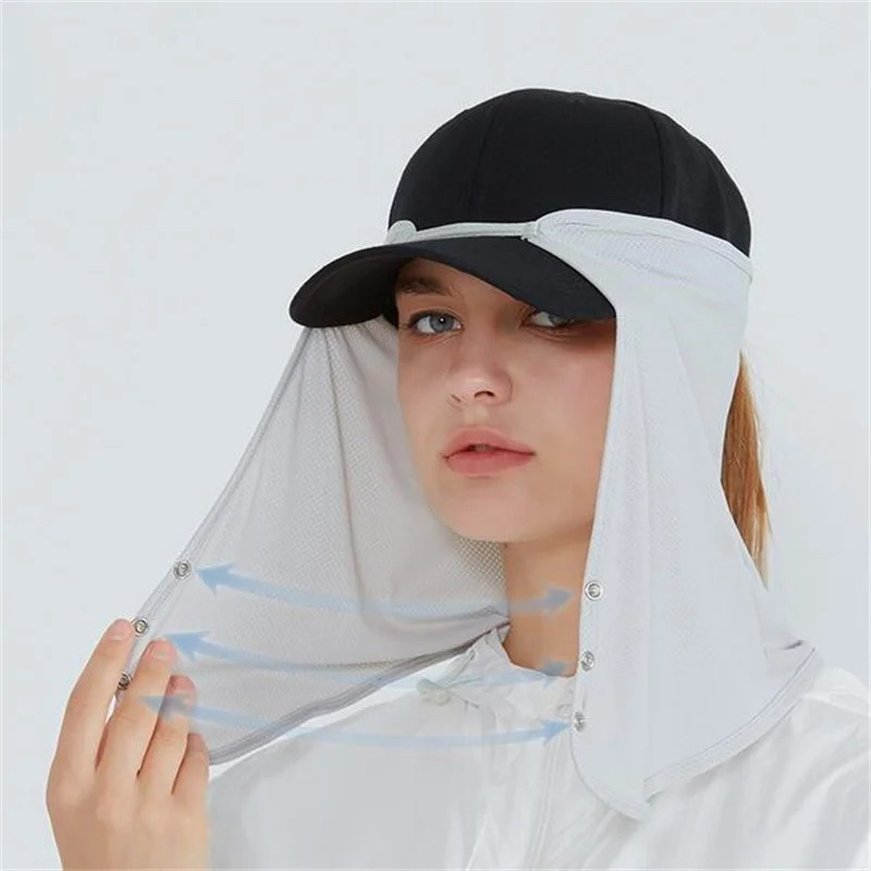 Quick Drying Fishing Cap Face  - Visor Sun Hat 리뷰 및 가격