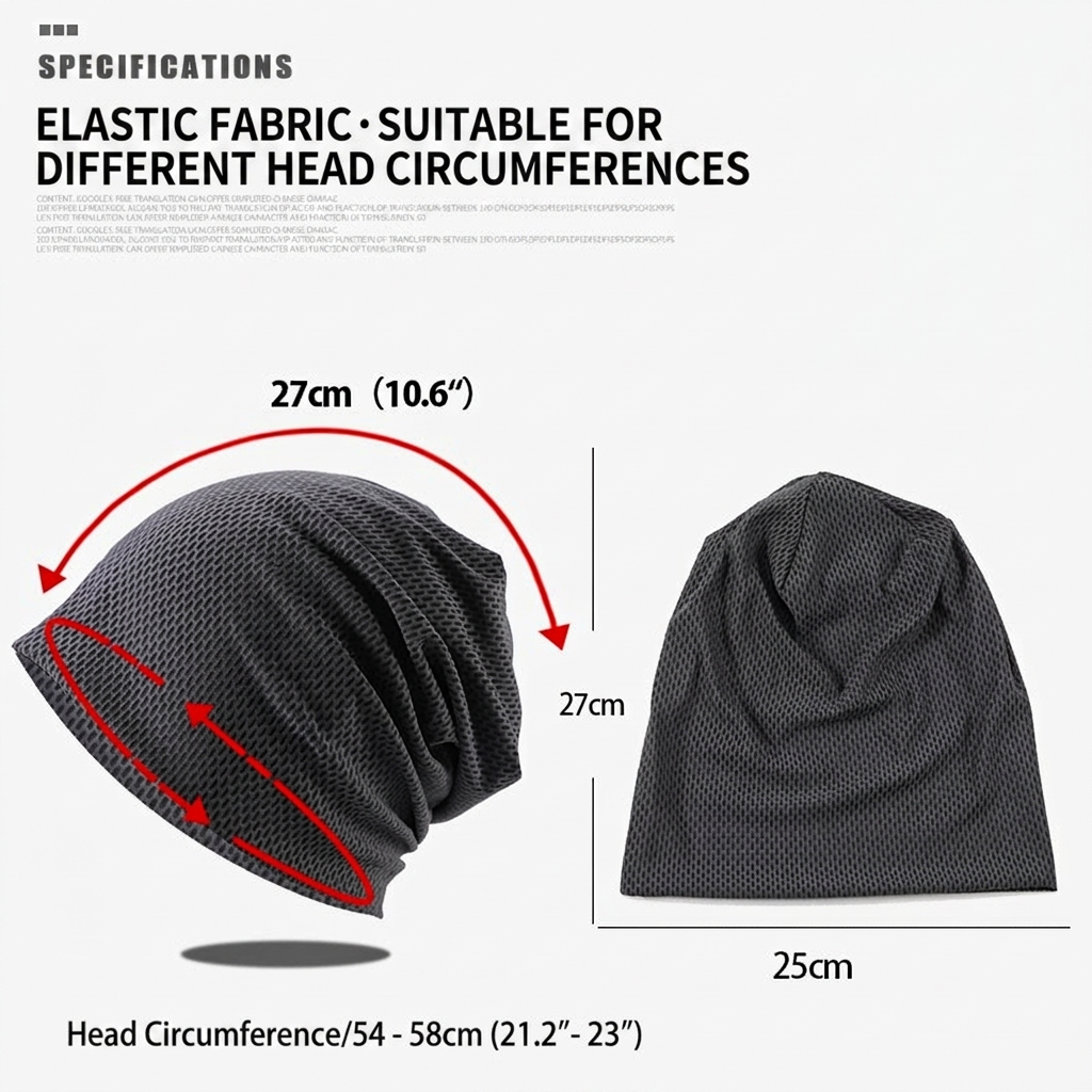 Breathable Mesh Running Beanie - Skull Cap Helmet Liner 리뷰 및 가격