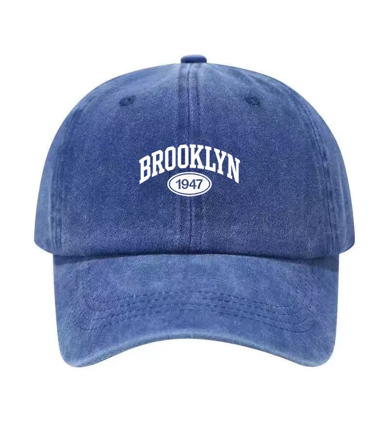 Brooklyn 1947 Printed Washed C - Golf Cap Dad 리뷰 및 가격