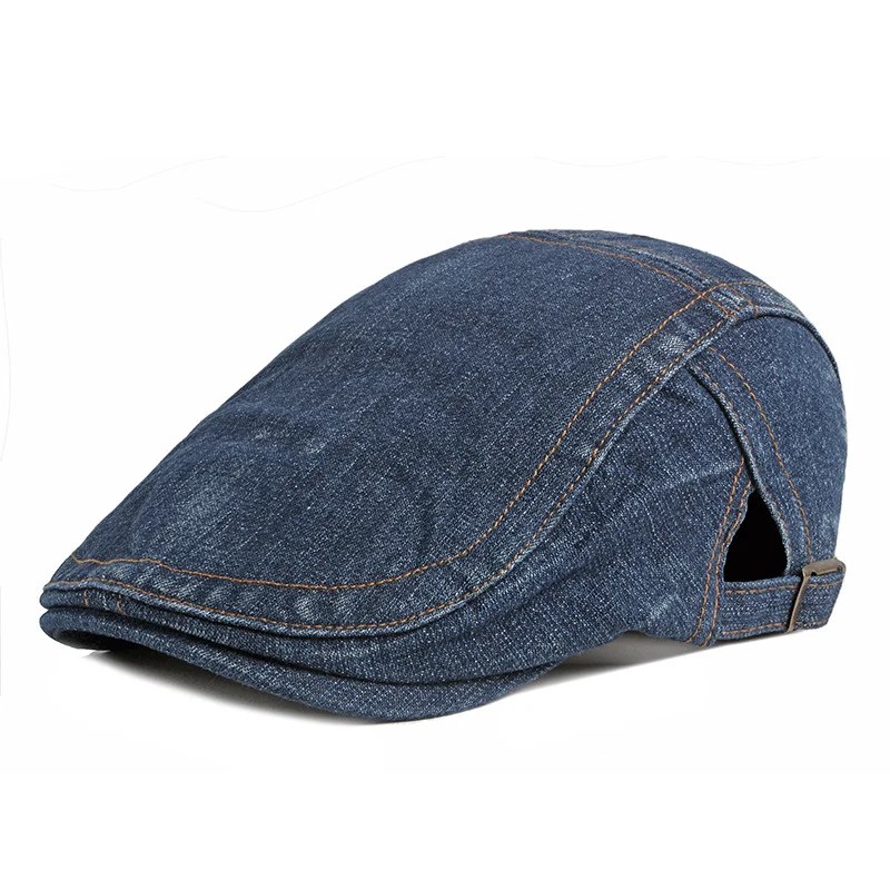 Denim Newsboy Hats Adjustable  - Newsboy Cap Ivy 리뷰 및 가격