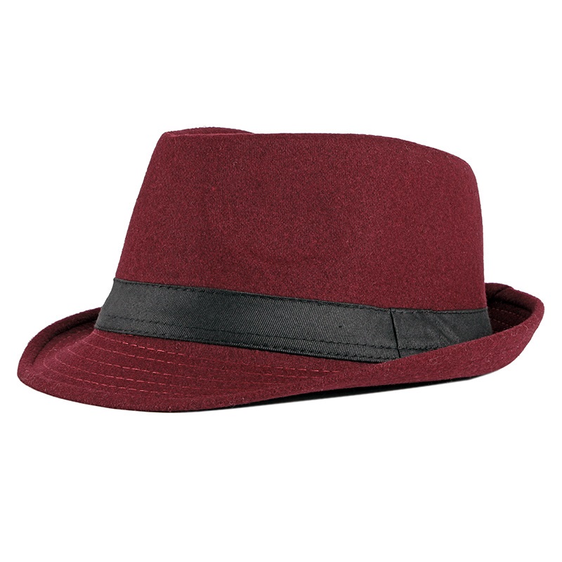 Hat for Men New Autumn Winter  - Fedora Hat Wool 리뷰 및 가격