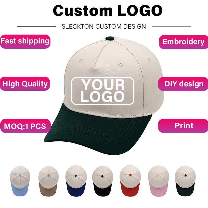 SLECKTON Custom Logo Baseball  - Baseball Cap Structured 리뷰 및 가격