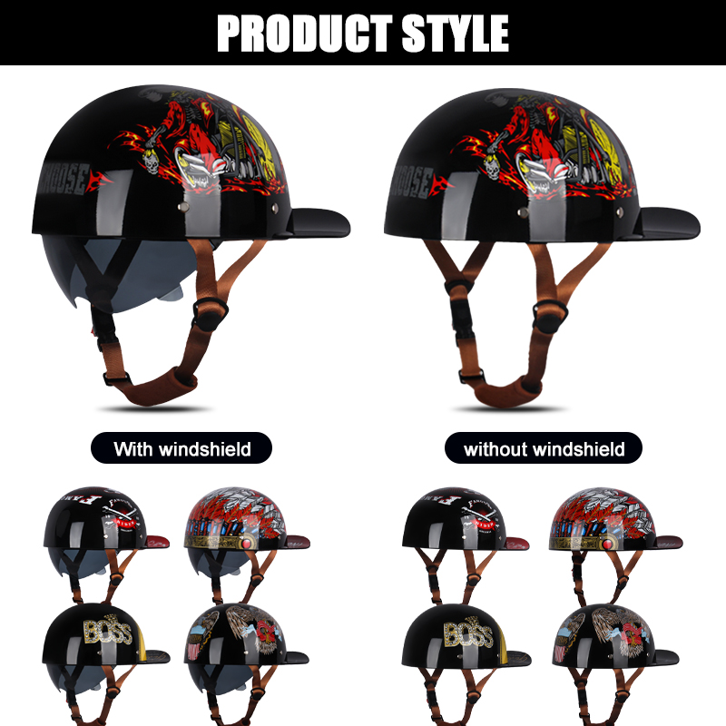 Baseball Cap Helmet Motorcycle - Baseball Cap Structured 리뷰 및 가격