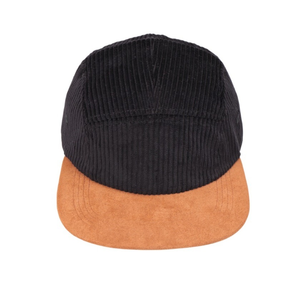 Versatile Retro Flat Brim Base - Corduroy Cap 5 Panel 리뷰 및 가격