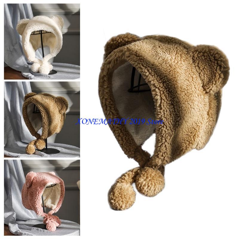 F42F Faux Fleece Plush Beanie  - Trapper Hat Ear Flap 리뷰 및 가격