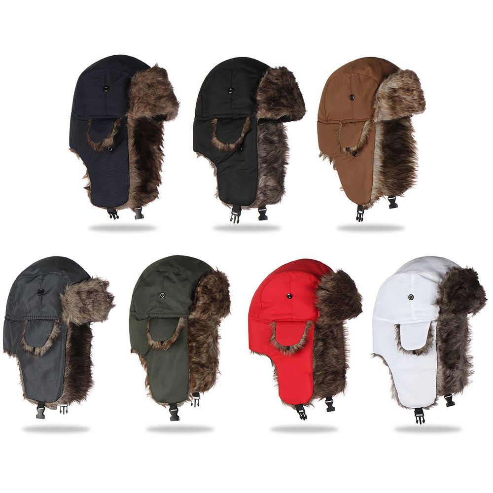 Warm Winter Fur Earflap Ski Ha - Winter Trapper Hat 리뷰 및 가격