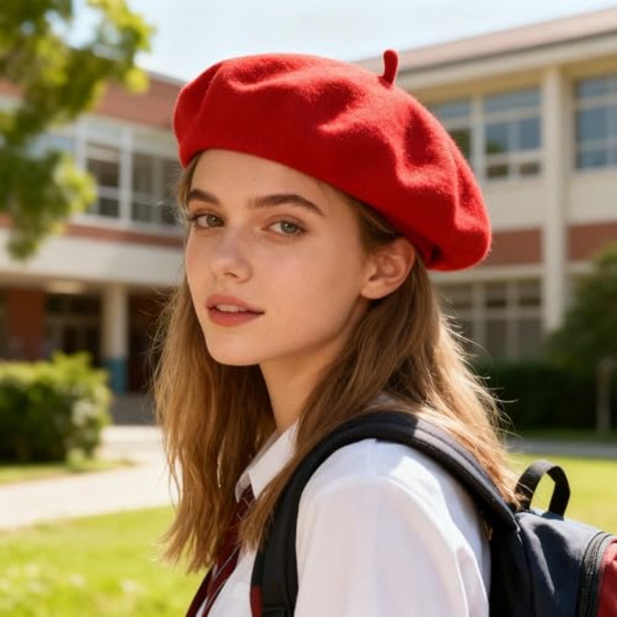 Women Beret Classic French Hat - Beret French Wool 리뷰 및 가격