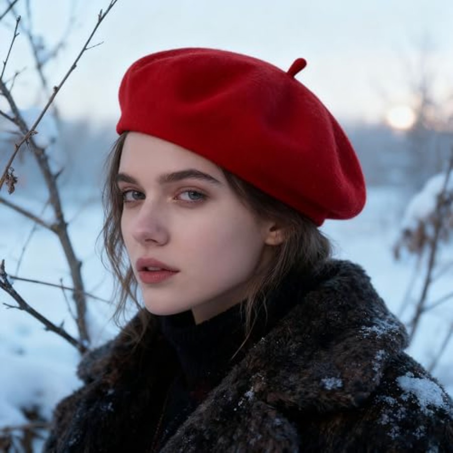 Women Beret Classic French Hat - Beret French Wool 리뷰 및 가격