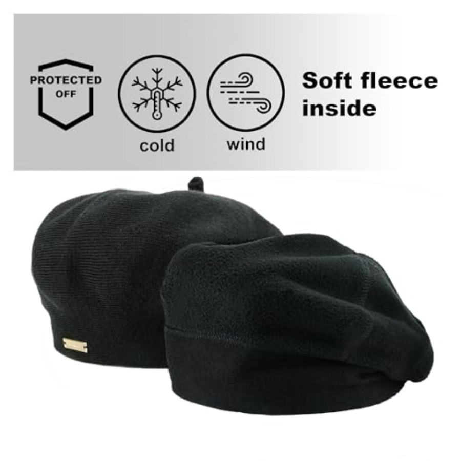 Beret - Warm Lined Wool Angora - Beret French Wool 리뷰 및 가격