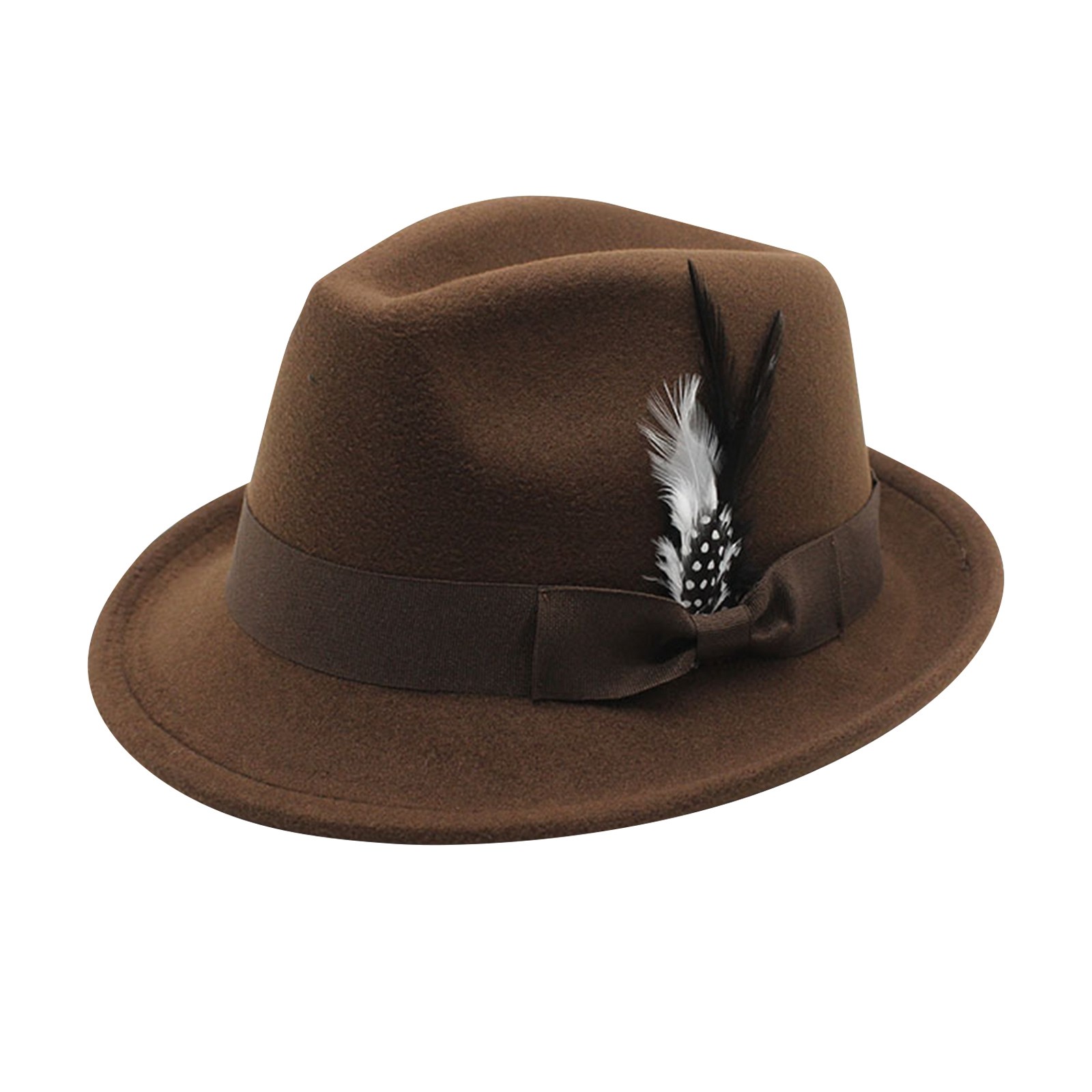 Vintage Fedora Hat Women Men T - Fedora Hat Wool 리뷰 및 가격