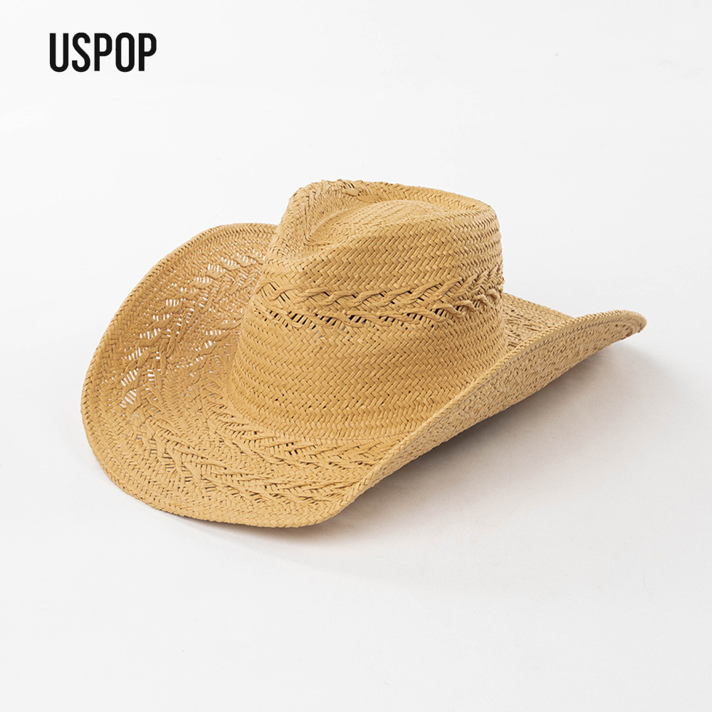 USPOP Women Summer Straw Cowbo - Cowboy Hat Straw 리뷰 및 가격