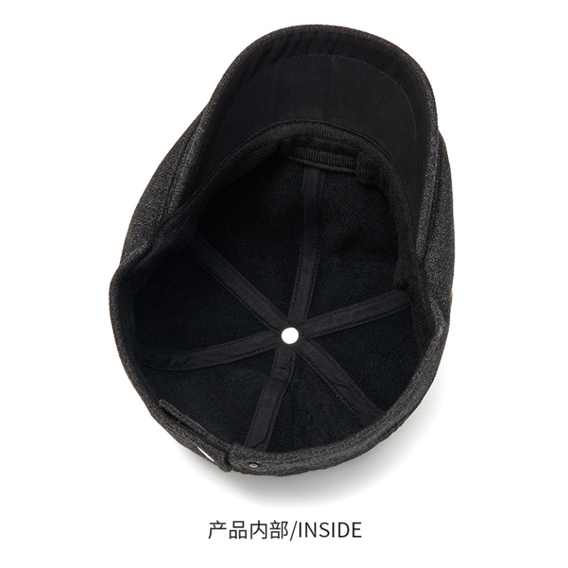 Men's Autumn Winter Wool Blend - Beret French Wool 리뷰 및 가격