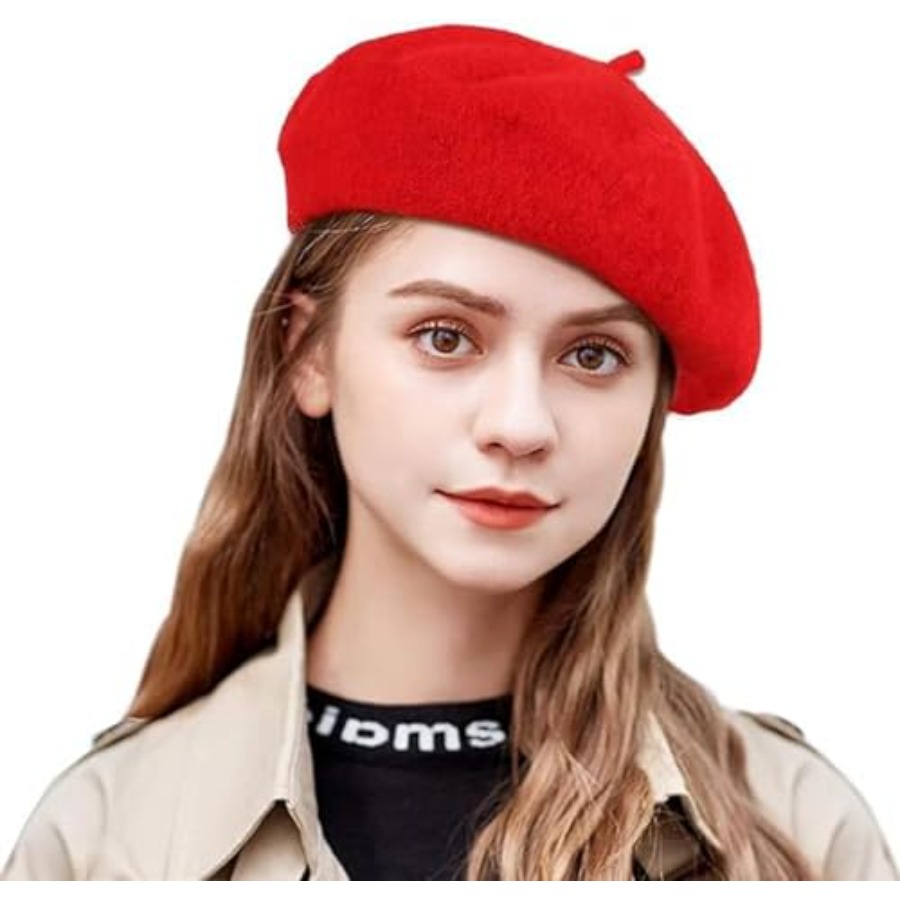 Women's Beret Hats Chic French - Beret French Wool 리뷰 및 가격