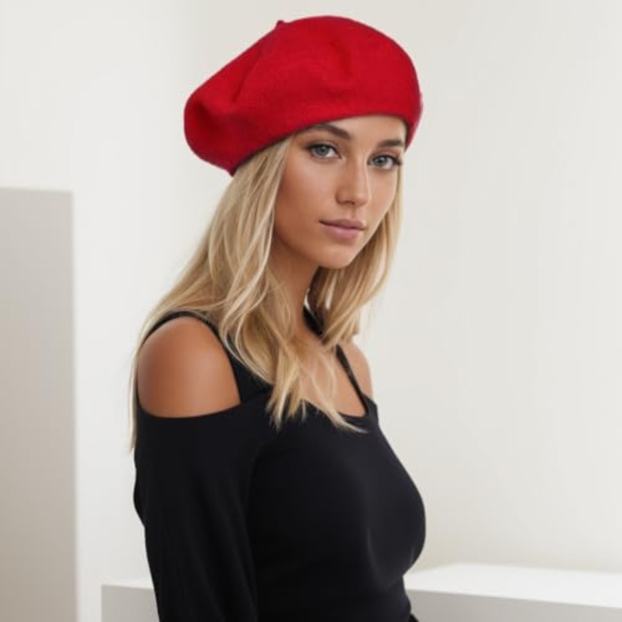 Women's Beret Hats Chic French - Beret French Wool 리뷰 및 가격