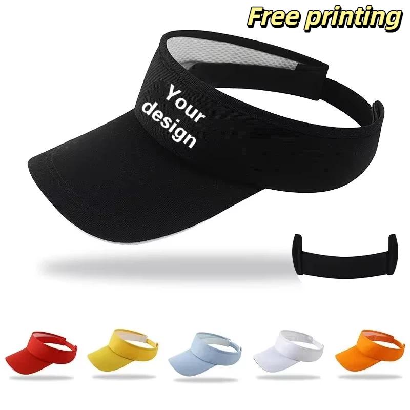 Custom Logo Anti-UV Women's Go - Visor Sun Hat 리뷰 및 가격