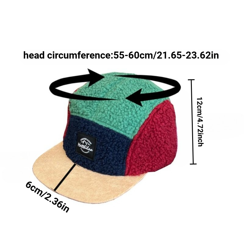 5 Panel Retro Fleece Cap for M - Corduroy Cap 5 Panel 리뷰 및 가격