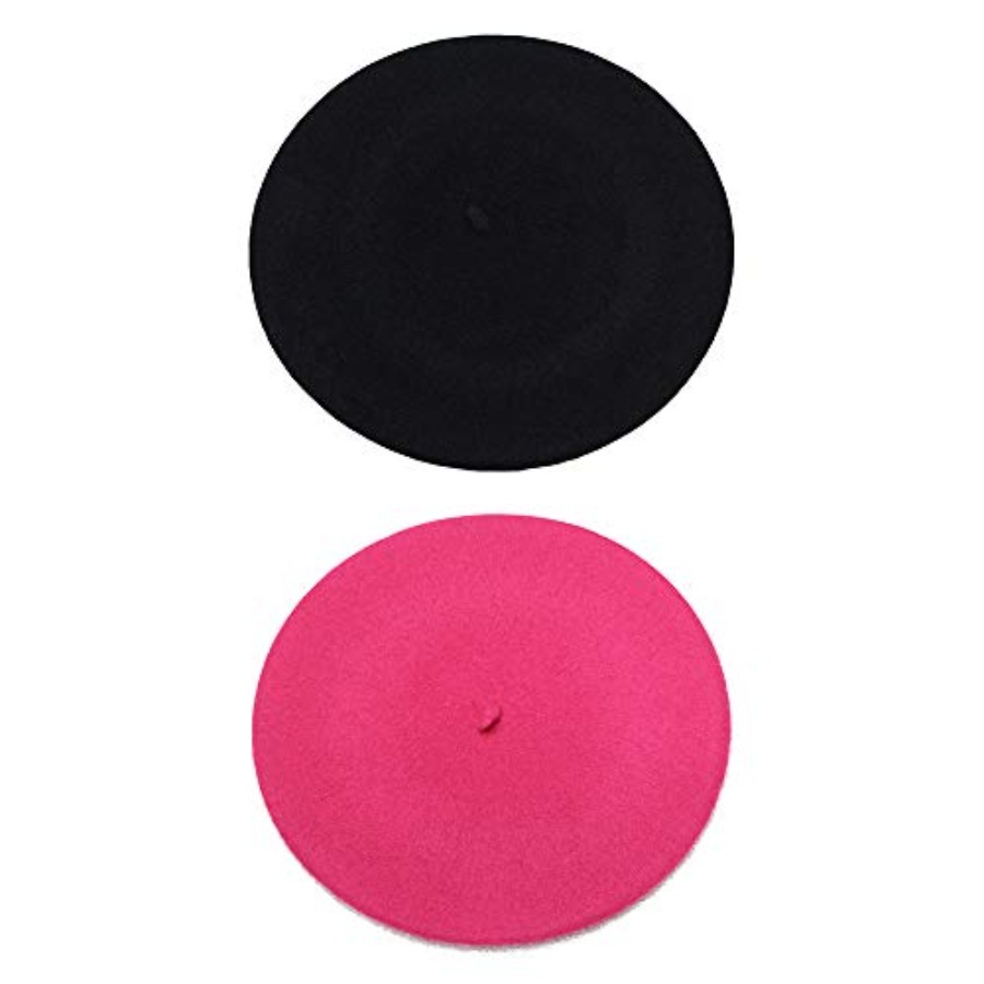 French Beret - Wool Solid Colo - Beret French Wool 리뷰 및 가격