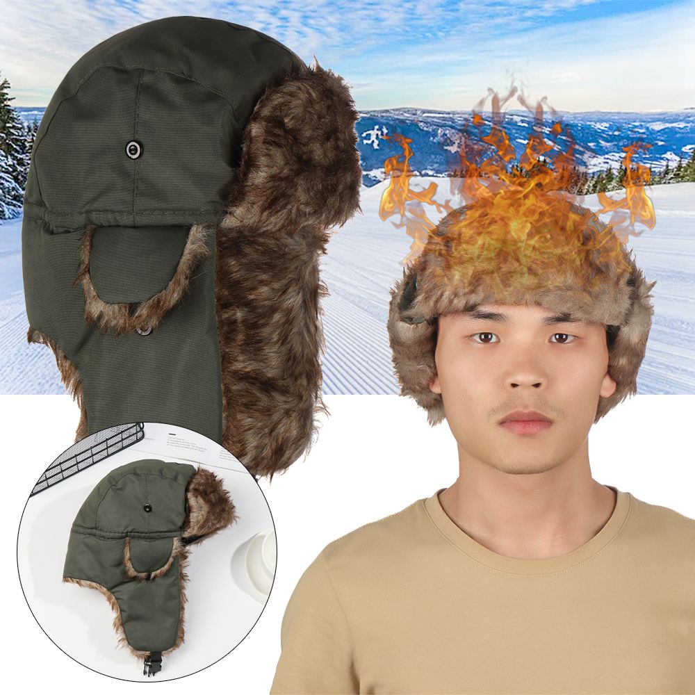 Warm Earflap Trapper Ski Hat W - Winter Trapper Hat 리뷰 및 가격