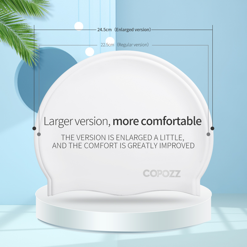 COPOZZ Women Men Silicone Swim - Swim Hat Silicone 리뷰 및 가격