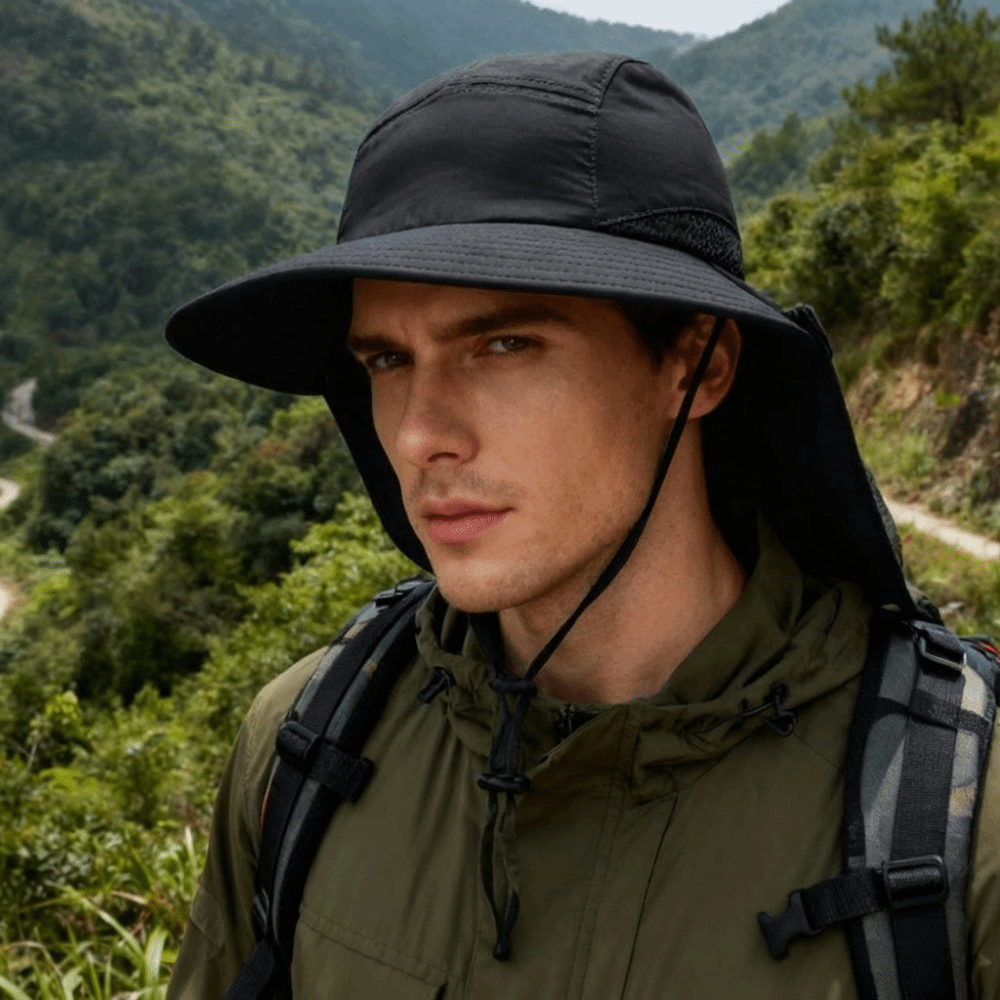 Fashion Wide Brim Outdoor Sun  - Bucket Hat Cotton 리뷰 및 가격