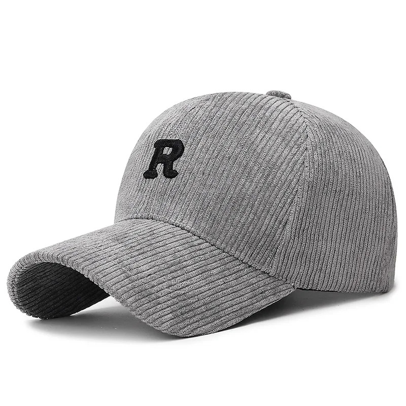 Solid Color Corduroy Baseball  - Baseball Cap Structured 리뷰 및 가격