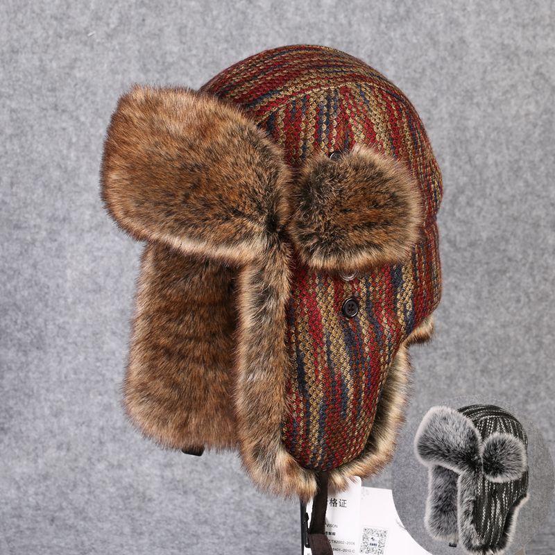 B-8433 Man Bomber Hat Rex Rabb - Winter Trapper Hat 리뷰 및 가격