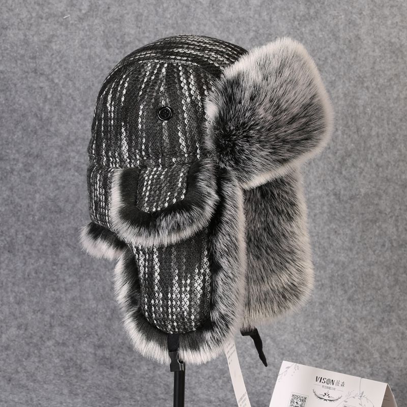 B-8433 Man Bomber Hat Rex Rabb - Winter Trapper Hat 리뷰 및 가격