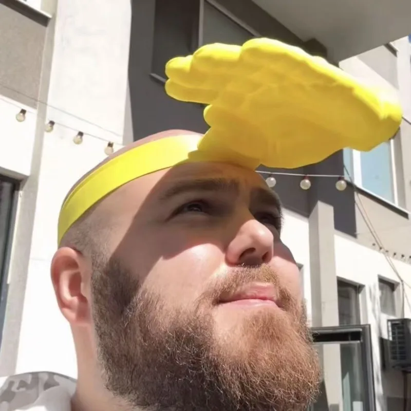 1/3Pcs Novelty 3D Palm Hand Sh - Visor Sun Hat 리뷰 및 가격