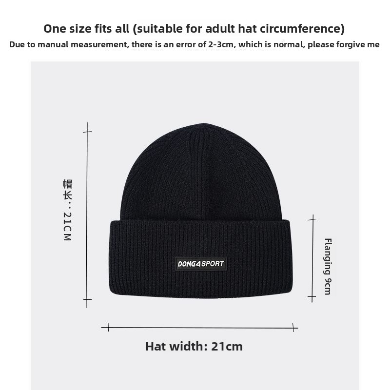 1pc Winter Warm Beanie for Men - Beanie Cuffed Knit 리뷰 및 가격